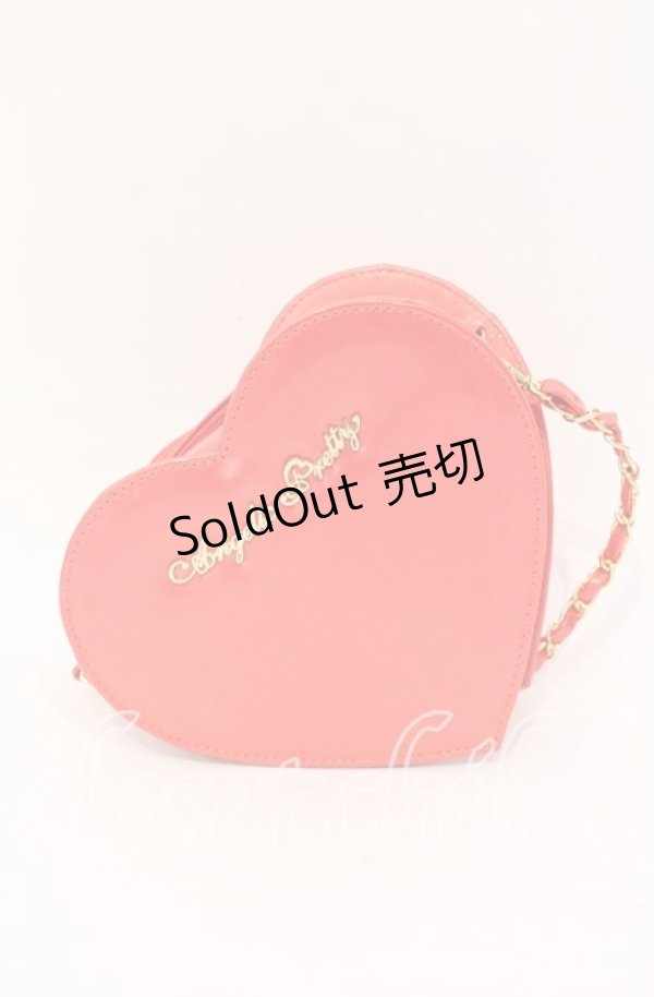 画像1: 【SALE】Angelic Pretty / Love Heartロゴポシェット  アカ O-25-10-28-003-AP-BG-IG-ZT387 (1)