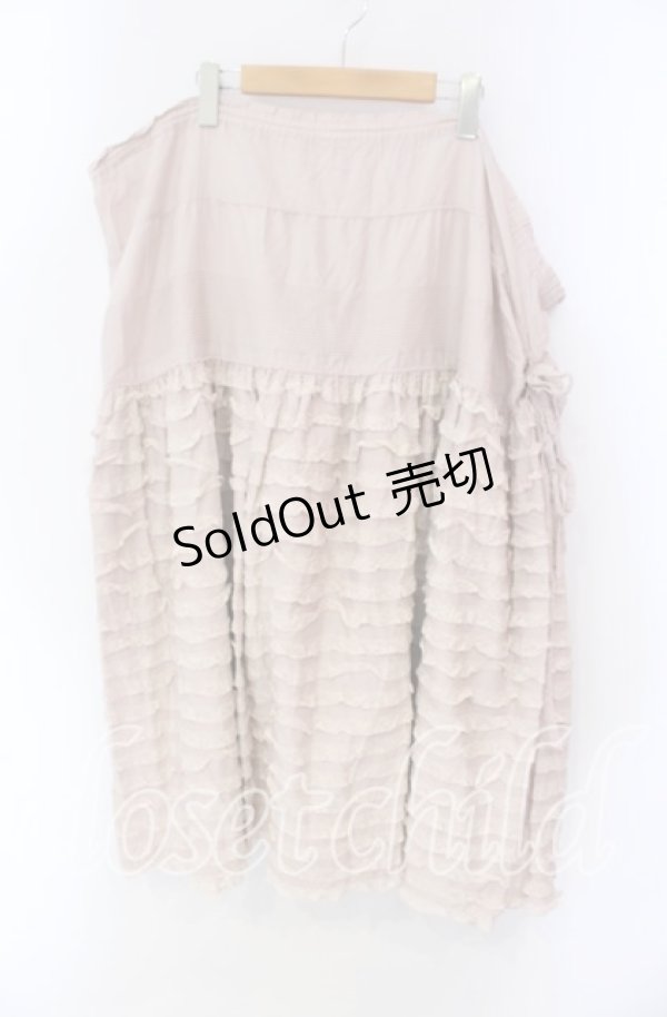画像1: WONDERFUL WORLD / レースフリルタックスカート【お直しあり】  ピンク O-25-10-28-029-LO-SK-IG-OS (1)