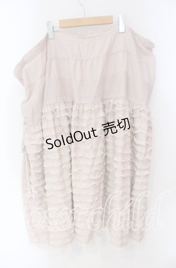 画像3: WONDERFUL WORLD / レースフリルタックスカート【お直しあり】  ピンク O-25-10-28-029-LO-SK-IG-OS (3)