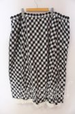 画像3: PINK HOUSE / ギンガムチェックピコフリルスカート【お直しあり】  クロ×シロ O-25-10-28-031-LO-SK-IG-OS (3)