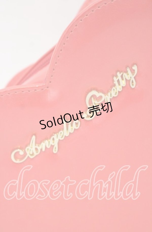 画像2: 【SALE】Angelic Pretty / Love Heartロゴポシェット  アカ O-25-10-28-003-AP-BG-IG-ZT387 (2)