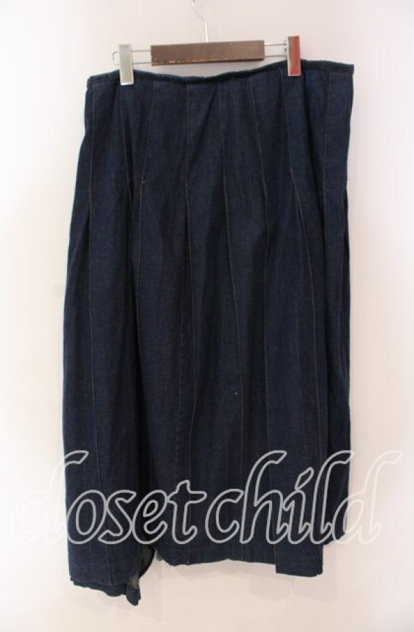 画像3: INGEBORG / デニム巻きスカート【お直しあり】  インディゴ O-25-10-28-033-LO-SK-IG-OS (3)