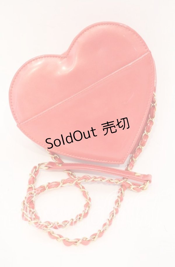 画像4: 【SALE】Angelic Pretty / Love Heartロゴポシェット  アカ O-25-10-28-003-AP-BG-IG-ZT387 (4)
