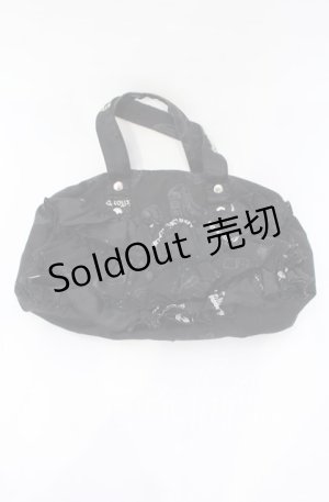 画像: h.naoto Blood / オリジナルプリントティアードバッグ  ブラック O-25-10-28-004-HN-BG-IG-ZT274