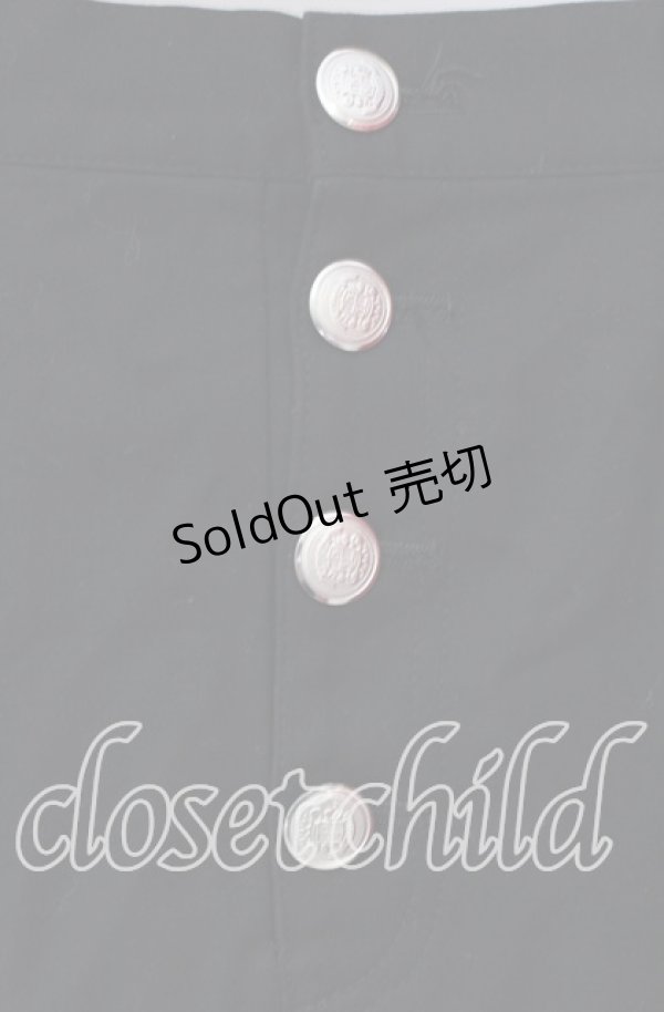 画像2: BPN / バックティアードガータースカート M ブラック O-25-10-28-049-GO-SK-IG-OS (2)