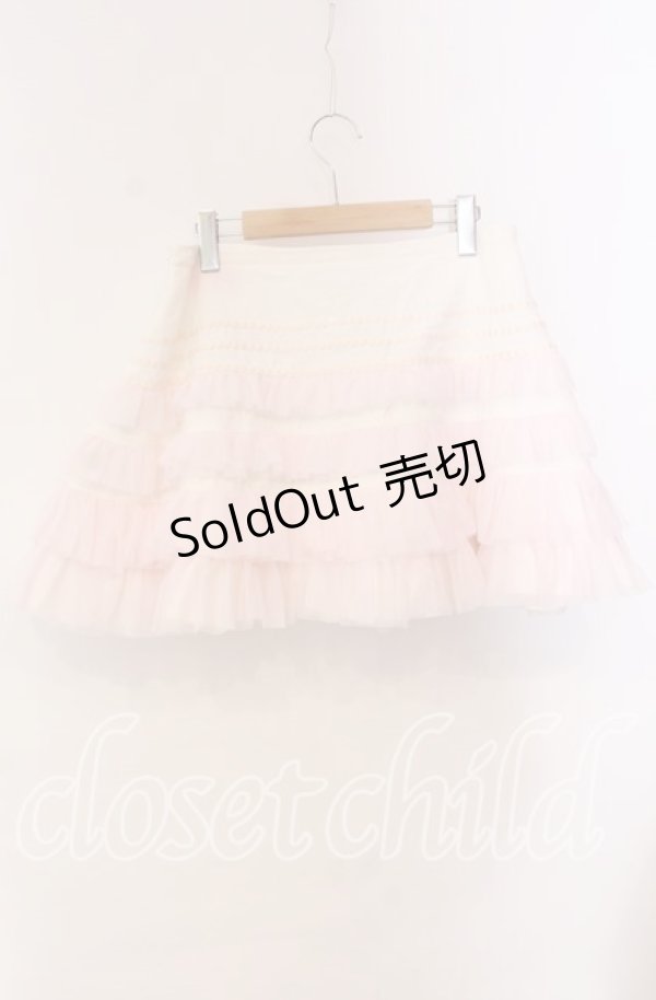 画像3: Angelic Pretty / パステルパールスカーート  オフ×ピンク O-25-10-28-054-AP-SK-IG-OS (3)