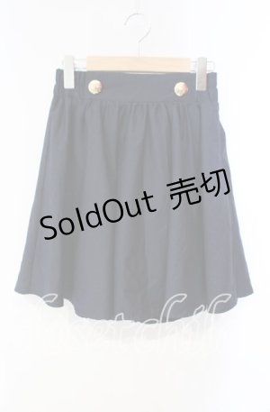 画像: Blue rouge / バックティアードミニスカート  ネイビー O-25-10-28-058-CA-SK-IG-OS