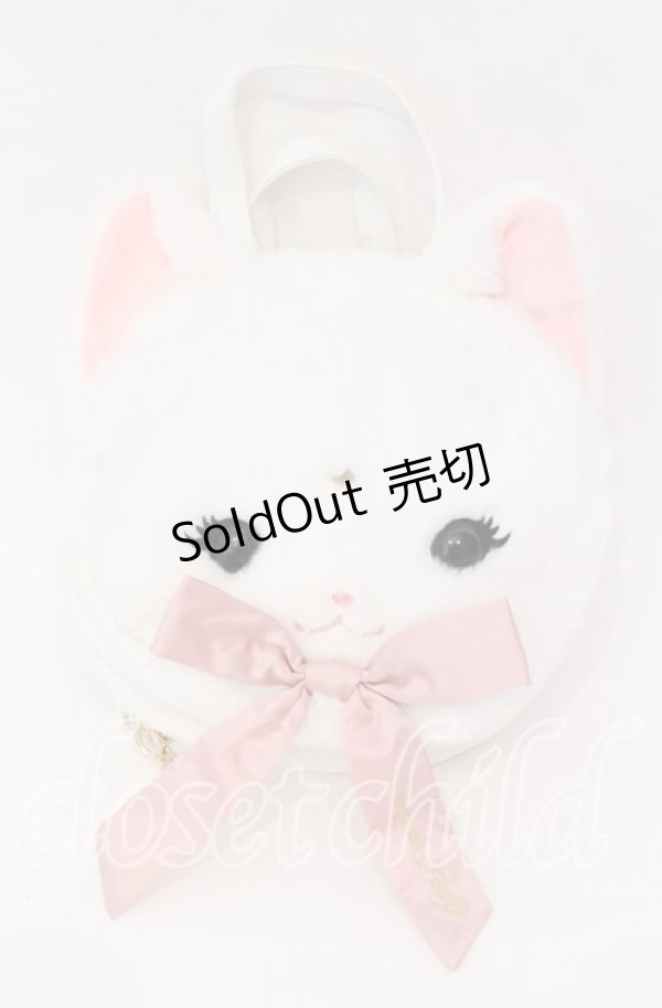 画像1: Angelic Pretty / Milk Catフェイス3-wayバッグ  シロ O-25-10-28-005-AP-BG-IG-OS (1)