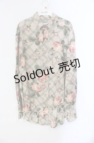 画像: MEN'S KANEKO ISAO / ローズチェックシャツ  ピンク O-25-10-28-064-LO-BL-IG-OS