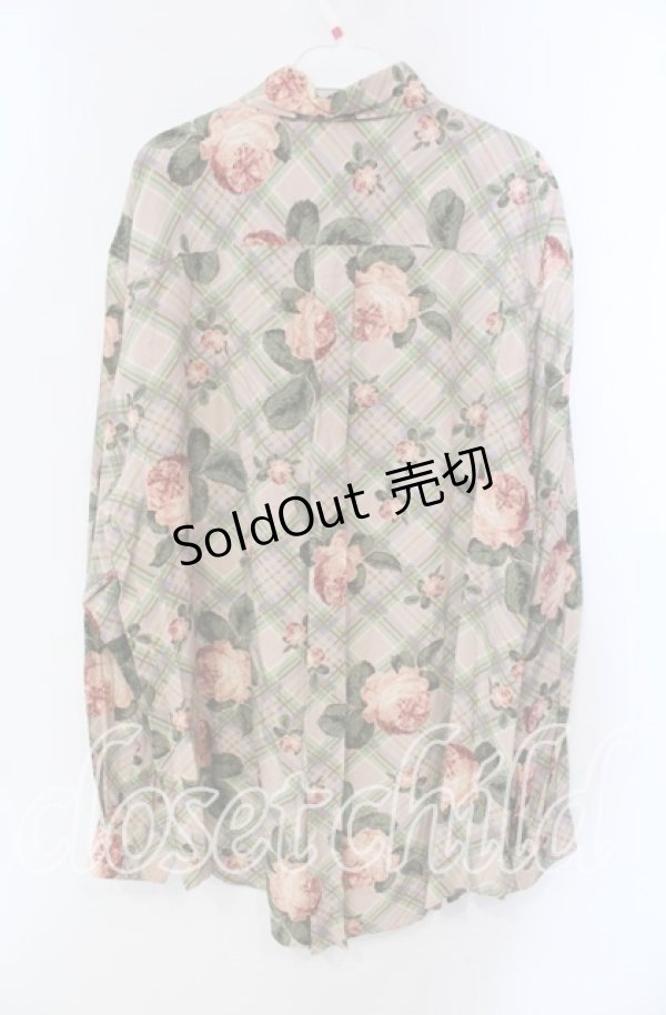 画像3: MEN'S KANEKO ISAO / ローズチェックシャツ  ピンク O-25-10-28-064-LO-BL-IG-OS (3)