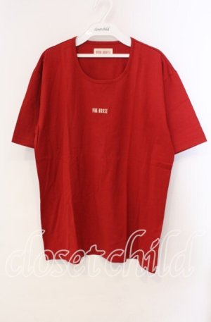 画像: PINK HOUSE / ロゴプリントTシャツ L アカ O-25-10-28-066-LO-TS-IG-OS