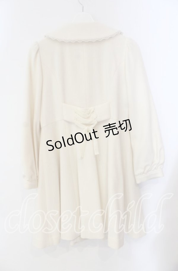 画像4: LODISPOTTO / パールビジューボタンコート M アイボリー O-25-10-28-082-LO-CO-OW-OS (4)