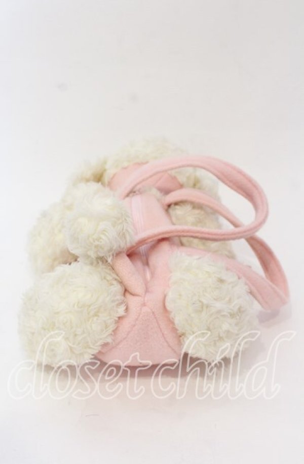 画像4: BABY,THE STARS SHINE BRIGHT / プードルのプーチBAG バッグ  アイボリー×ピンク×青目 O-25-10-28-006-BA-BG-IG-OS (4)