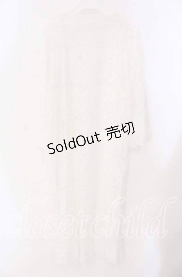 画像3: LIZ LISA / 総レーストッパーカーディガン  シロ O-25-10-28-085-LO-TO-IG-OS (3)