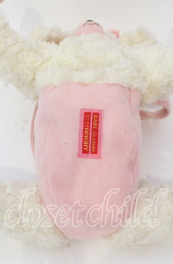 画像5: BABY,THE STARS SHINE BRIGHT / プードルのプーチBAG バッグ  アイボリー×ピンク×青目 O-25-10-28-006-BA-BG-IG-OS (5)