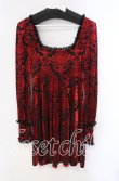 画像3: KILL STAR / ETARNAL TORMENT MINI DRESS ドレス XS レッド×ブラック O-25-10-28-089-SL-OP-IG-OS (3)