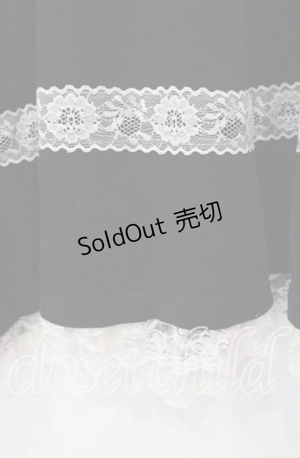 画像2: Drug Honey / うさみみセーラーワンピース  ブラック×ホワイト O-25-10-28-092-PU-OP-IG-OS (2)