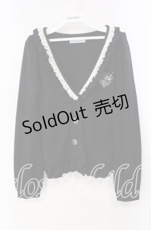 画像: PUTUMAYO / Plasmagica・自作じゃないにゃ♪ジャケット  ブラック×ホワイト O-25-10-28-093-PT-JA-IG-OS