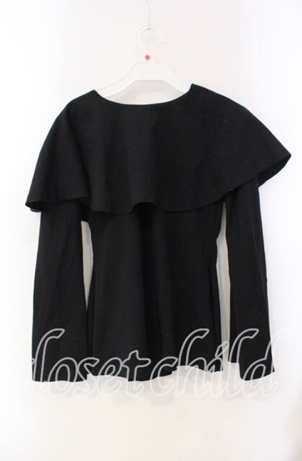 画像2: Antique beasT / 宵闇のカーディガン  ブラック O-25-10-28-095-PU-TO-IG-OS (2)