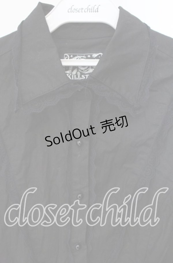 画像2: KILL STAR / Gothic Black Button-Up Corset Dress ドレス XL ブラック O-25-10-28-099-SL-OP-IG-OS (2)