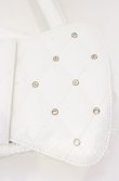 画像2: Angelic Pretty / キルティング宝石リボンバッグ  シロ O-25-10-28-008-AP-BG-IG-OS (2)