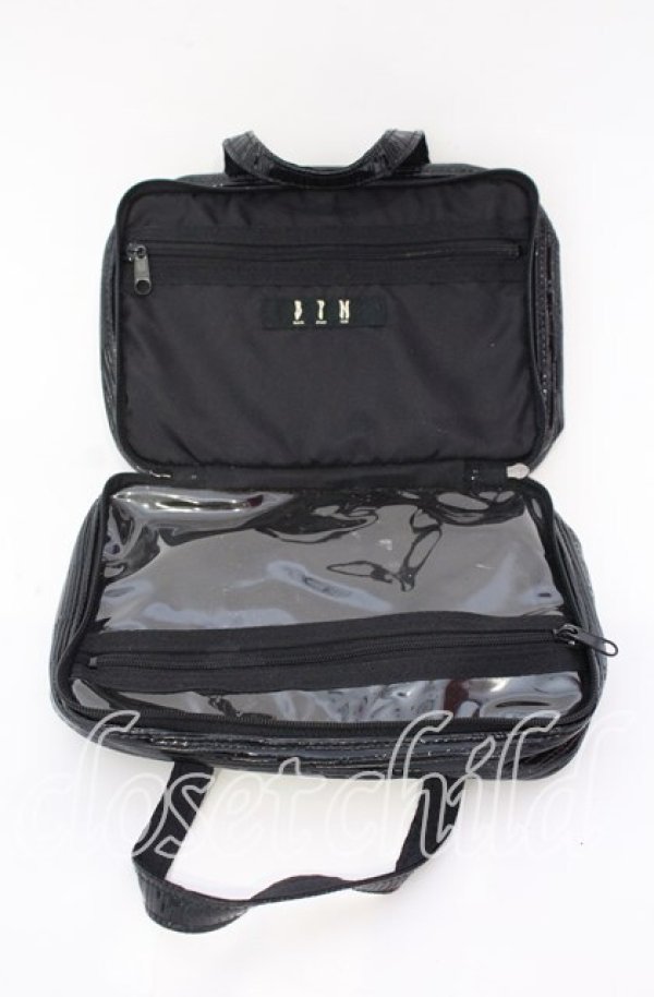 画像4: BPN / ポーチ  ブラック O-25-10-28-001-GO-ZA-IG-OS (4)