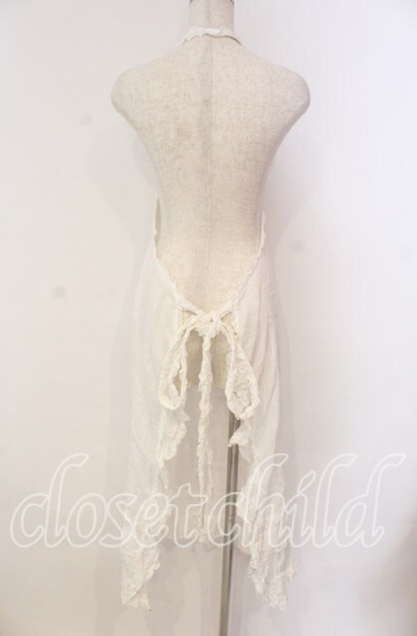 画像5: PINK HOUSE / ポケット付きタックエプロン  シロ O-25-10-28-010-LO-OP-IG-OS (5)