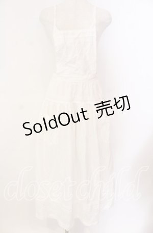 画像: WONDERFUL WORLD / タックエプロン  シロ O-25-10-28-019-LO-OP-IG-OS