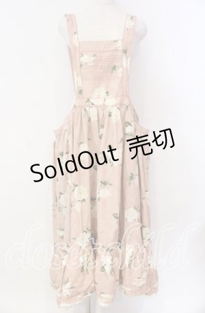 画像: PINK HOUSE / ドットローズエプロン【お直しあり】  ピンク O-25-10-28-020-LO-OP-IG-OS