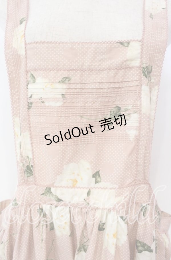 画像2: PINK HOUSE / ドットローズエプロン【お直しあり】  ピンク O-25-10-28-020-LO-OP-IG-OS (2)