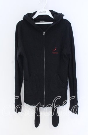 画像: PEACE NOW / うさみみカーディガン M ブラック O-25-10-29-036-PU-TO-IG-OS