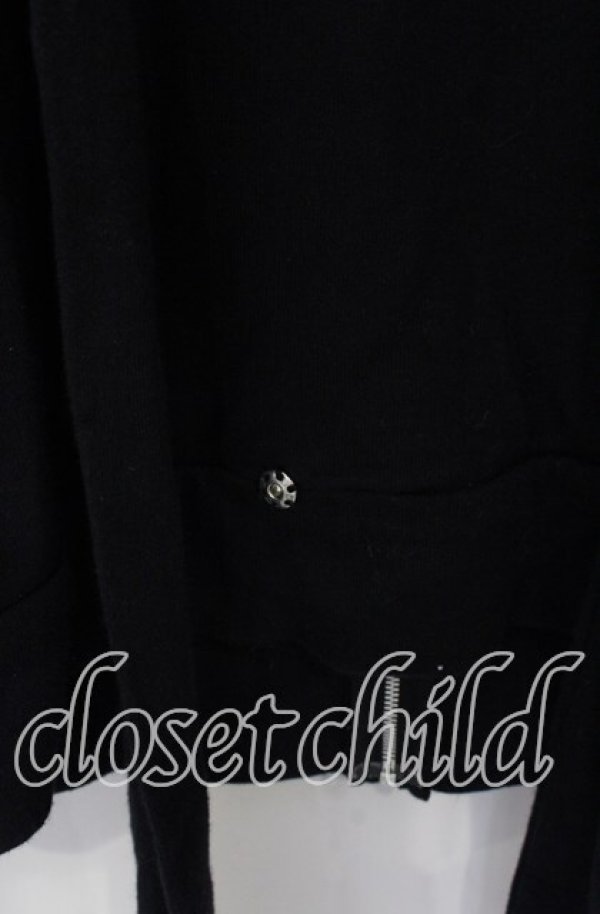 画像5: PEACE NOW / うさみみカーディガン M ブラック O-25-10-29-036-PU-TO-IG-OS (5)