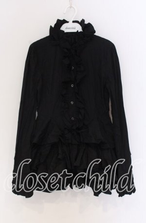 画像: CHOICE / フリルワンピース S ブラック O-25-10-29-037-PU-OP-IG-OS