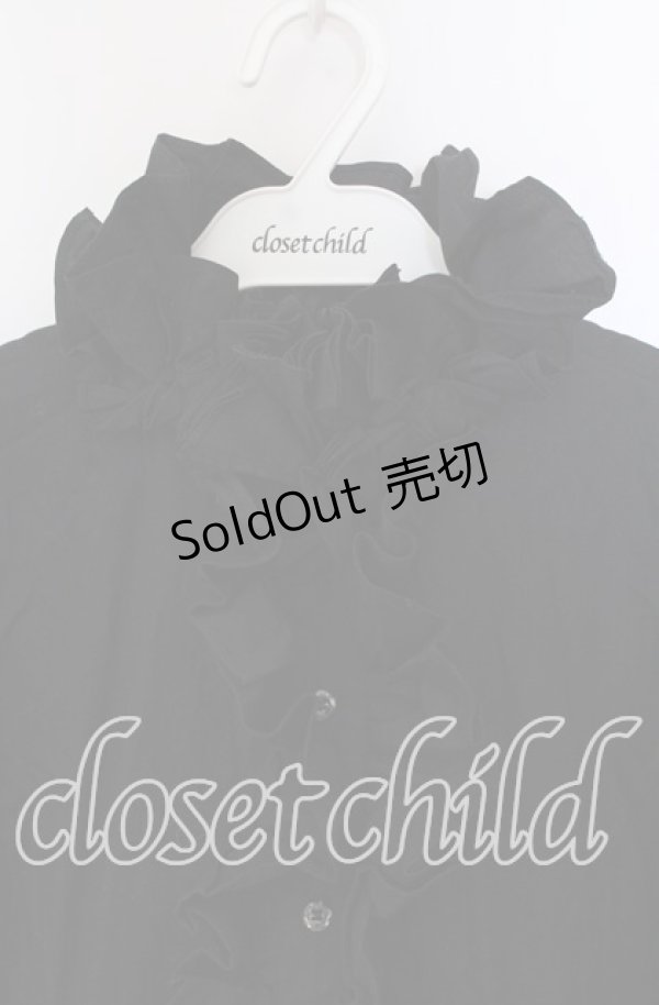 画像2: CHOICE / フリルワンピース S ブラック O-25-10-29-037-PU-OP-IG-OS (2)