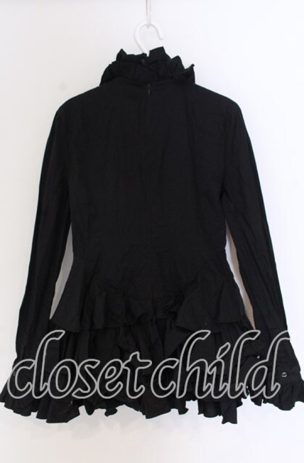 画像3: CHOICE / フリルワンピース S ブラック O-25-10-29-037-PU-OP-IG-OS (3)