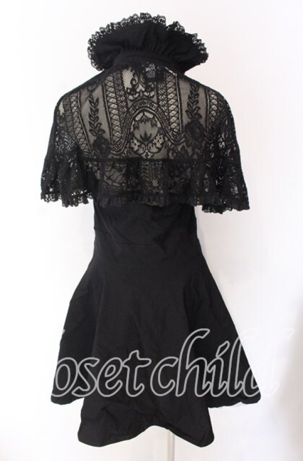 画像3: KILL STAR / Ambrose Party Dress Lace Cape XL ブラック O-25-10-29-043-SL-TO-IG-OS (3)