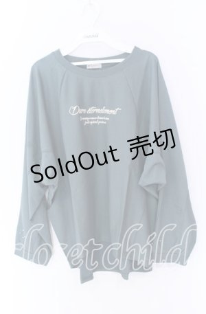 画像: axes femme / アソートロゴドルマンTシャツ  ワイン O-25-10-29-050-AX-TS-IG-ZT132