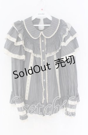 画像: Hoshibako Works / ベアーズベーカリーブラウス  グレー O-25-10-29-064-LO-BL-OW-OS