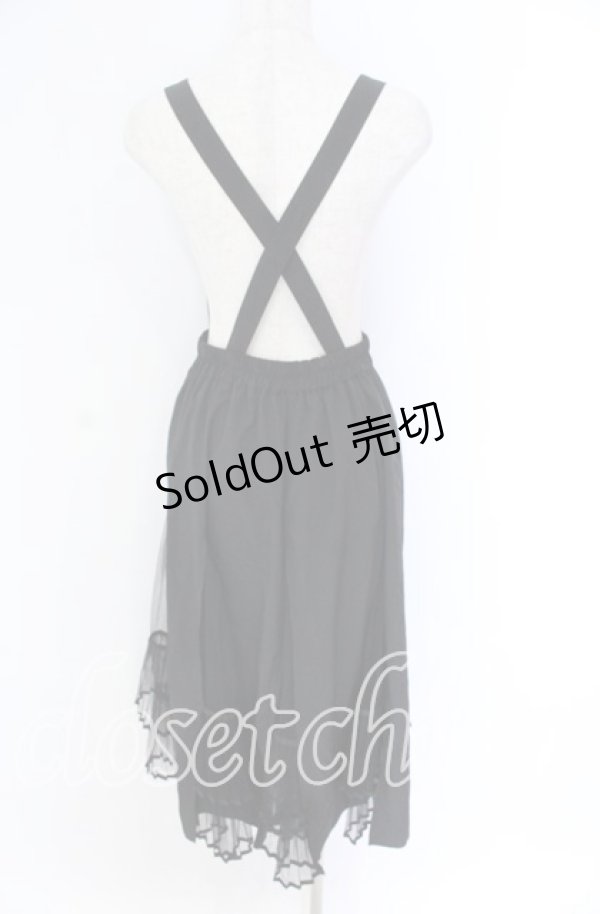 画像3: Jamie エーエヌケー / 胸バックルジャンパースカート  クロ O-25-10-29-076-LO-OP-IG-OS (3)