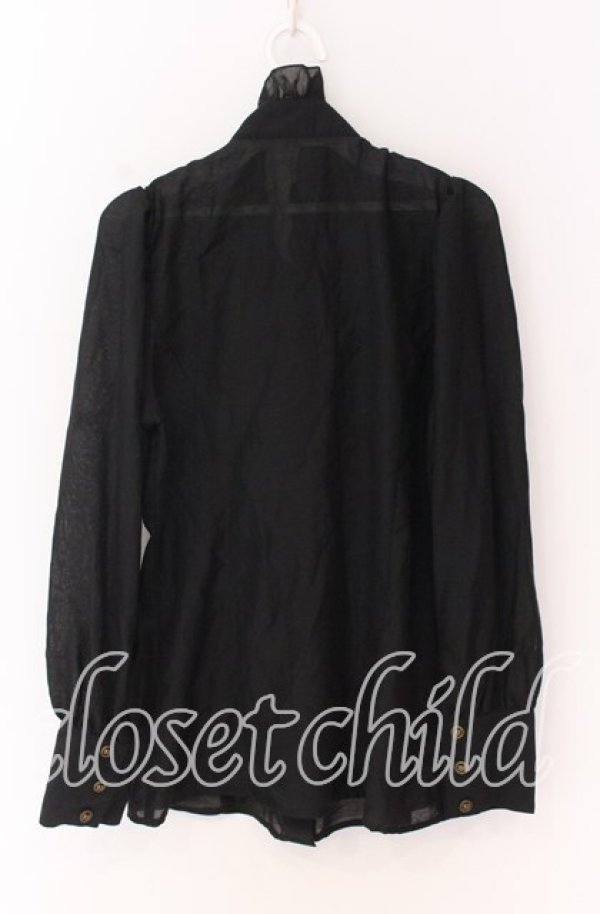 画像3: MIHO MATSUDA / ブラウス・シノア M ブラック O-25-10-29-078-GO-BL-IG-OS (3)