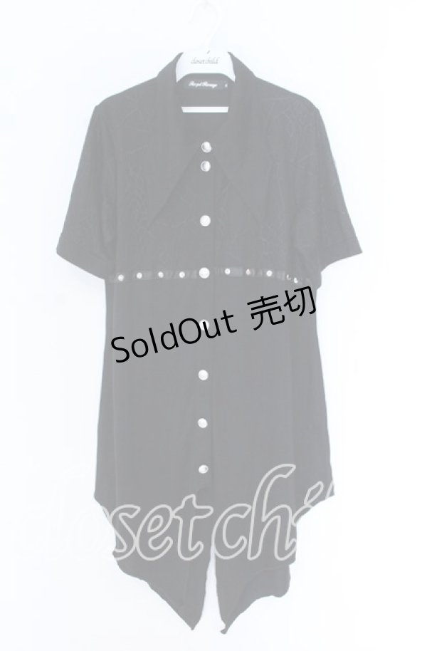 画像1: SEX POT ReVeNGe / 蝙蝠襟ワンピース M ブラック O-25-10-29-079-SP-OP-IG-OS (1)