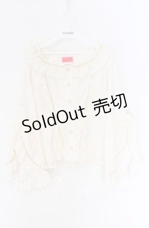 画像: BABY,THE STARS SHINE BRIGHT / Marie Antoinetteドットブラウス  生成り O-25-10-29-080-BA-BL-IG-OS