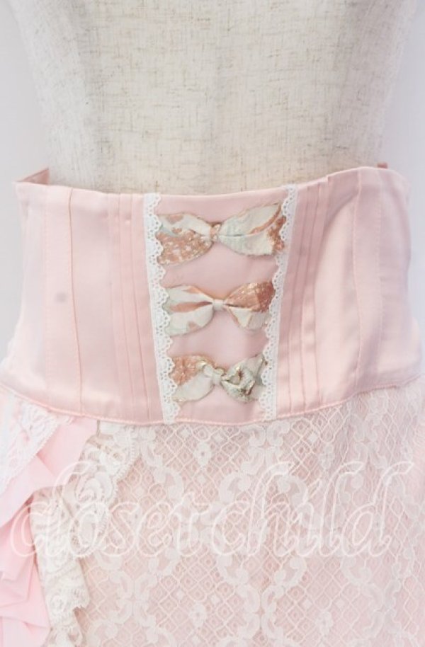 画像7: Hoshibako Works / 月影の待ちびと和様セットアップワンピース  ピンク O-25-10-29-081-LO-OP-IG-OS (7)