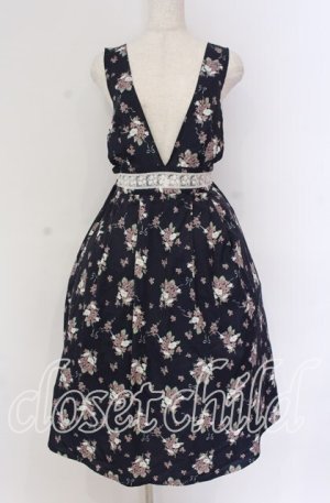 画像: axes femme / 2023年福袋ワンピース F ネイビー O-25-10-29-082-AX-OP-IG-OS