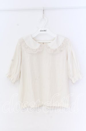 画像: m　petit by misako / 丸襟プルオーバー M アイボリー O-25-10-29-085-LO-TO-IG-OS