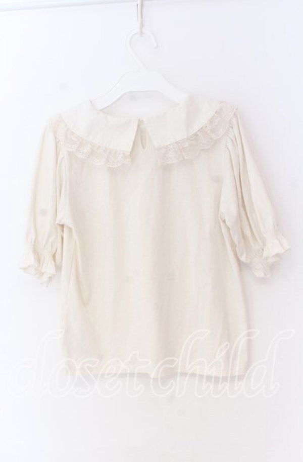 画像3: m　petit by misako / 丸襟プルオーバー M アイボリー O-25-10-29-085-LO-TO-IG-OS (3)