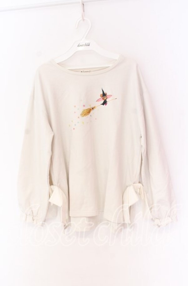 画像1: axes femme / くまのがっこう/プルオーバー  アイボリー O-25-10-29-088-AX-TO-IG-OS (1)