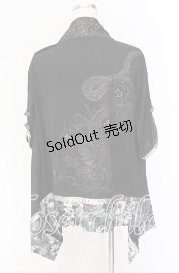 画像3: Qutie Frash / 4店舗限定カーディガン  ブラック O-25-10-29-010-QU-TO-IG-OS (3)