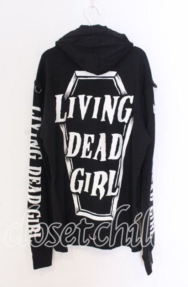 画像2: KILL STAR / LIVING DEAD GIRLフーディ L クロ O-25-10-29-093-SL-TO-OW-OS (2)