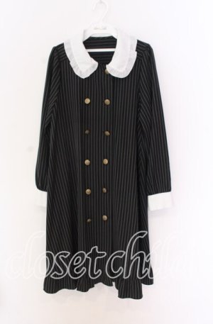 画像: axes femme POETIQUE / メッセージリボンワンピース M クロ O-25-10-29-094-AX-OP-OW-OS